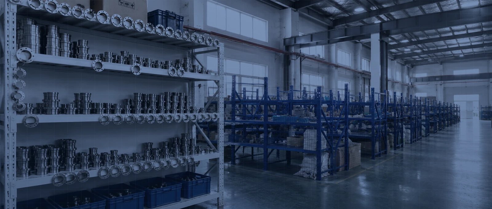 Planet Machinery spare parts warehouse supporting lifecycle service and continuous improvement