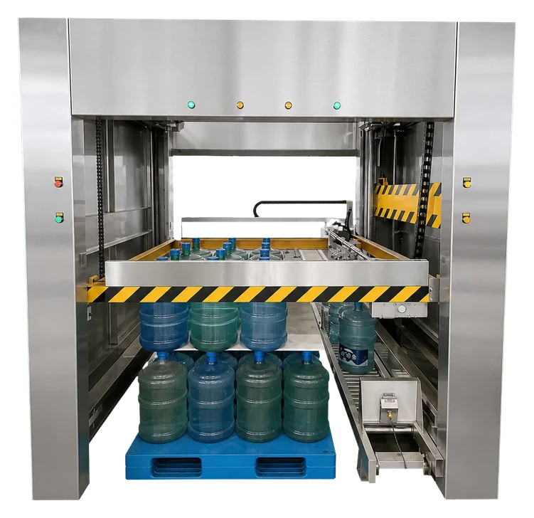 Five-gallon bottle palletizing machine